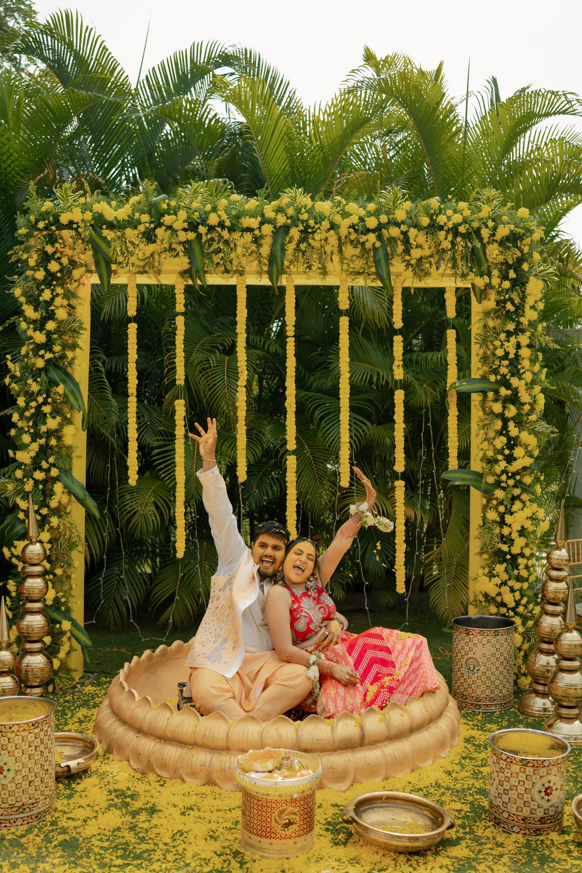 Nikitha & Nikhil · Haldi